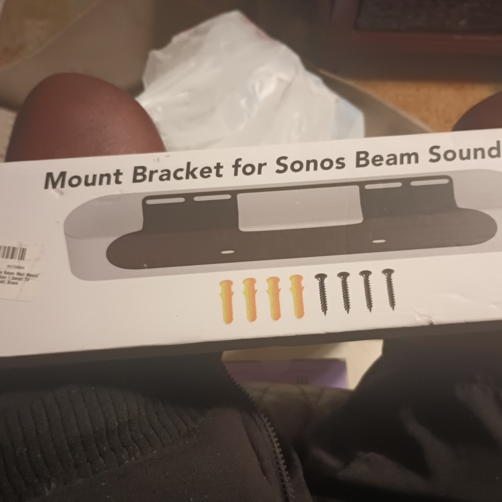 Sonos Black Soundbar Wall Mount